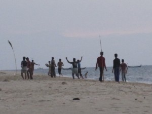 Local Guys Playing Soccer