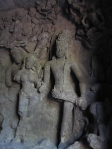 Shot Statues At Elephanta