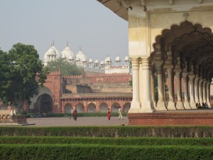 Agra Fort Courtyard