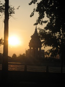 Sunset in Phnom Penh