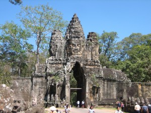 The Gate to Angkor Tomb