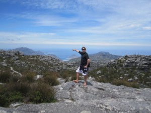 Pointing To Cape Of Good Hope