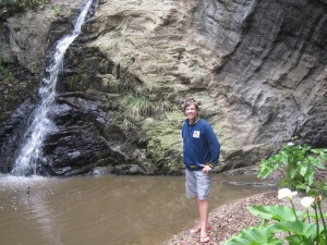 Waterfall At Storm River